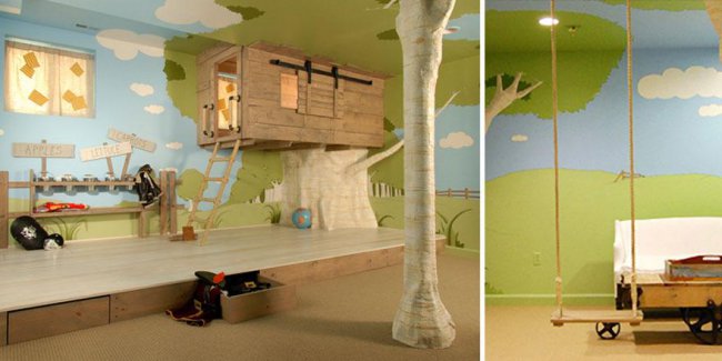 Крутой дизайн детских комнат