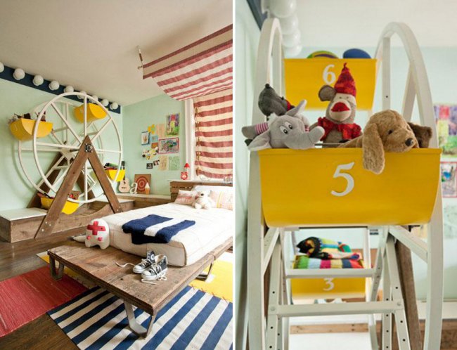 Крутой дизайн детских комнат