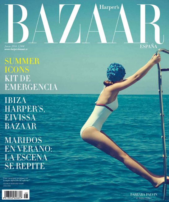 Барбара Пэлвин в Harper’s Bazaar Spain