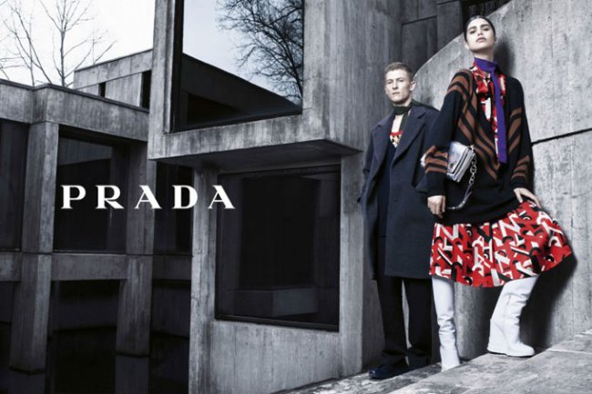 Стивен Мейзел снял рекламу для PRADA