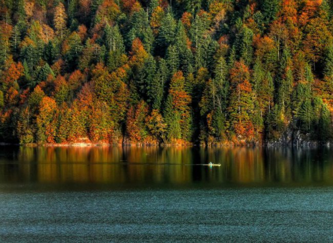 Завораживающая красота озера Сильвенштайн