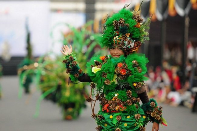 Jember Fashion Carnaval в Индонезии