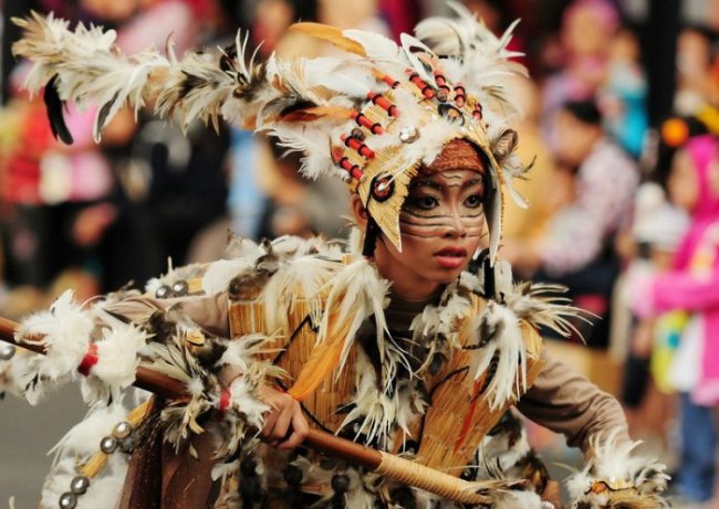 Jember Fashion Carnaval в Индонезии