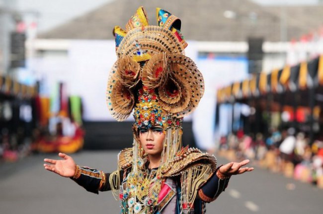 Jember Fashion Carnaval в Индонезии