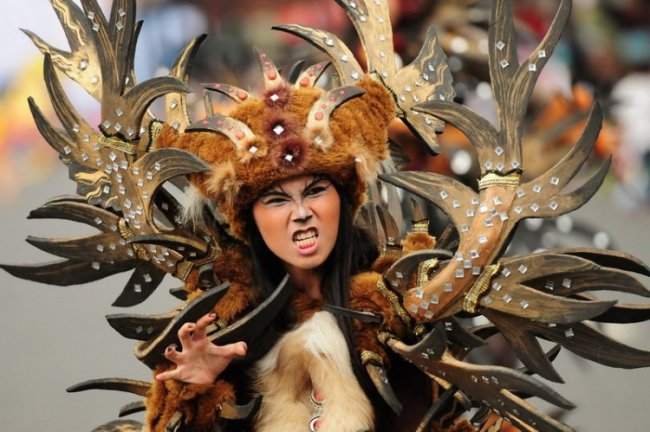 Jember Fashion Carnaval в Индонезии