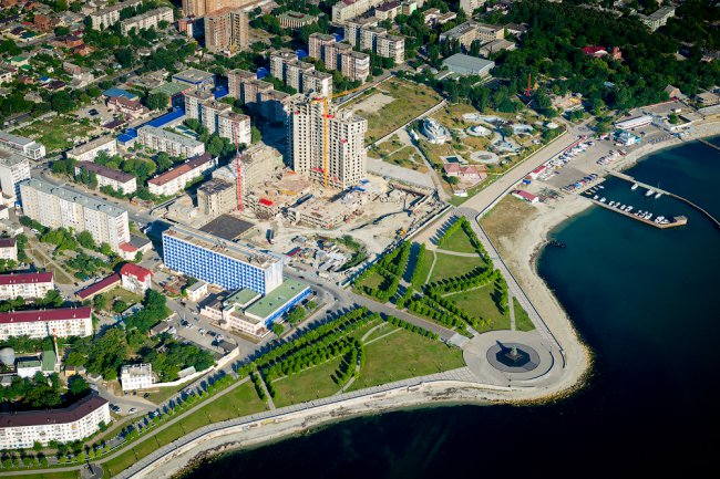 Новороссийск и Геленджик с высоты