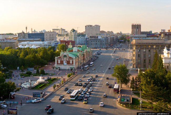 Новосибирск с высоты