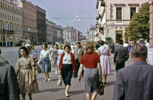 Ленинград 1961-го года в цвете