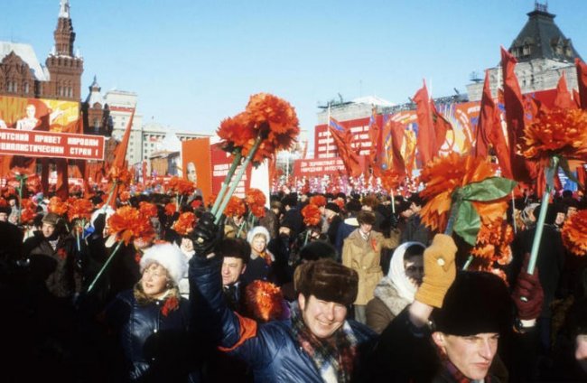 Прогулка по Москве 1985 года