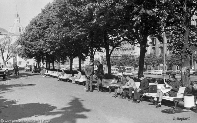 Прогулка по Москве 1985 года