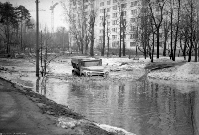 Прогулка по Москве 1985 года