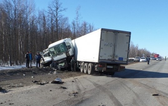 Аварии грузовиков за весь Март 2015