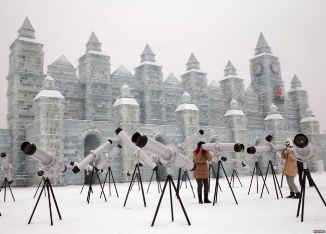 Ледовый фестиваль 2015 в Китае