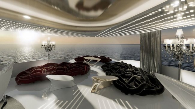Новая итальянская супер-яхта — настоящий плавучий дворец