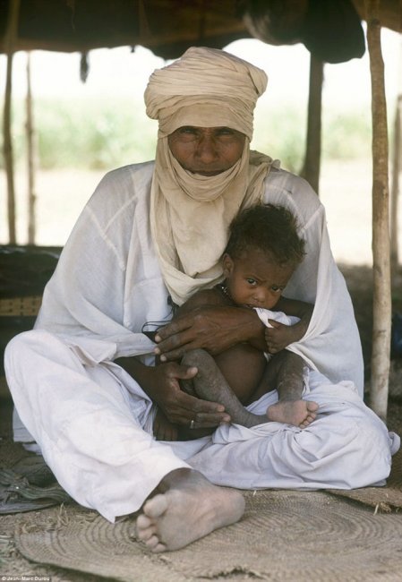 Африканский народ туареги, у которых царит матриархат