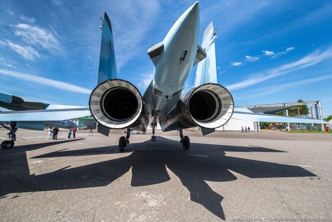 Производство истребителя Су-35