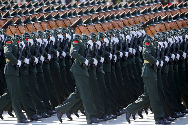 Парад в Китае в честь 70-летия окончания Второй мировой войны