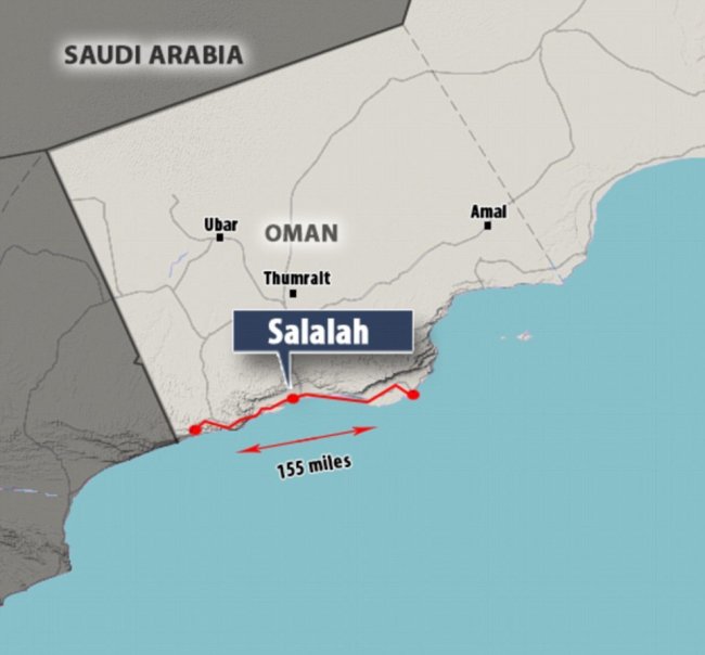 Как пустыня в Омане на три месяца перевоплощается в оазис