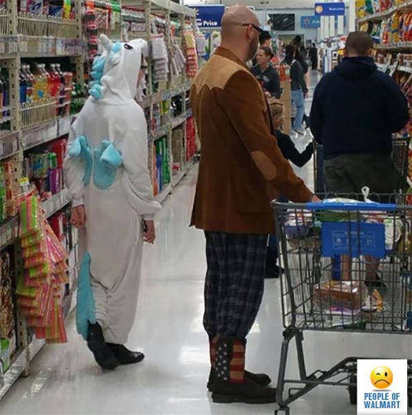 Подборка смешных людей из супермаркетов (55 фото)