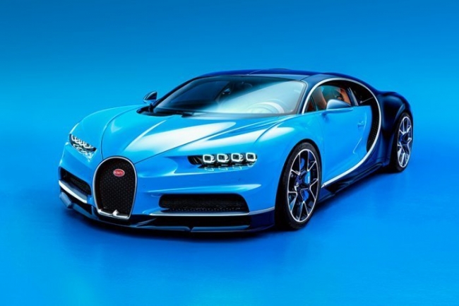 Мировая премьера гиперкара Bugatti Chiron на автошоу Geneva Motor Show 2016