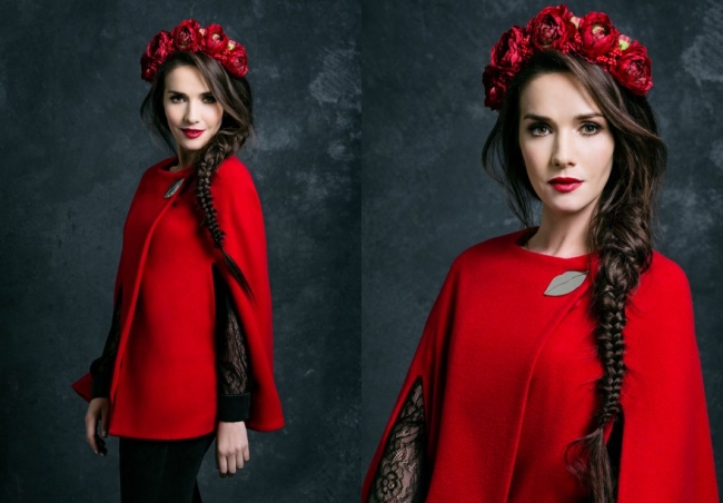 Звезда сериала «Дикий ангел» Наталья Орейро выпустила коллекцию одежды, посвященную России