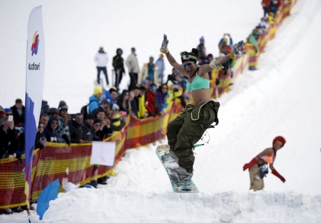 Red Bull Jump and Freeze Competition в Грузии