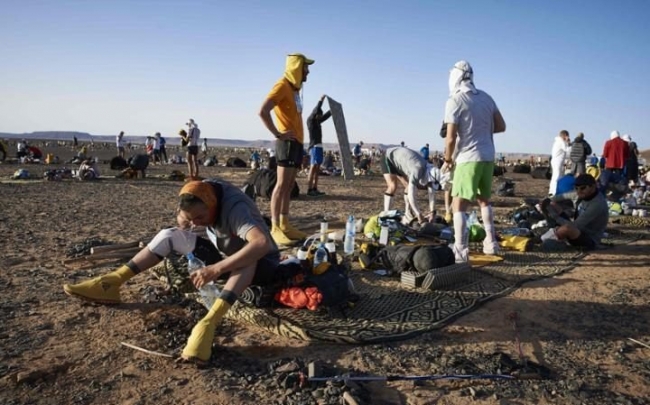 Гонка на выносливость: марафон Marathon des Sables в пустыне Сахара