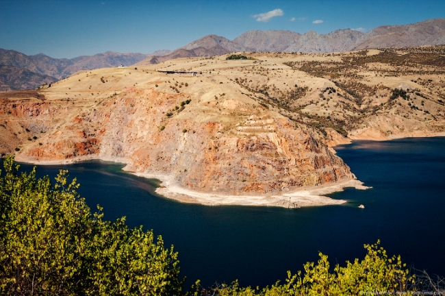Горная жемчужина Узбекистана: Чарвакское водохранилище