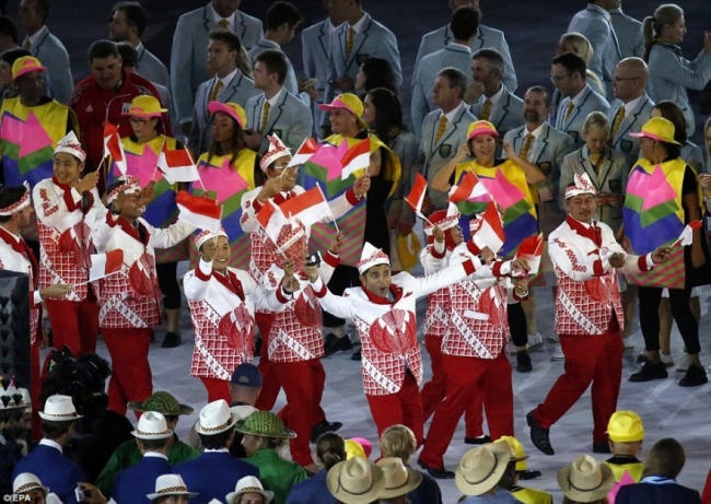 Самые яркие моменты церемонии открытия Летней Олимпиады в Рио-де-Жанейро