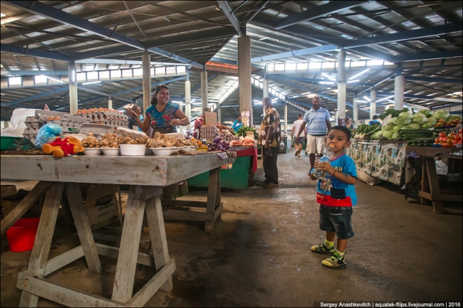 Колхозный рынок на Фиджи