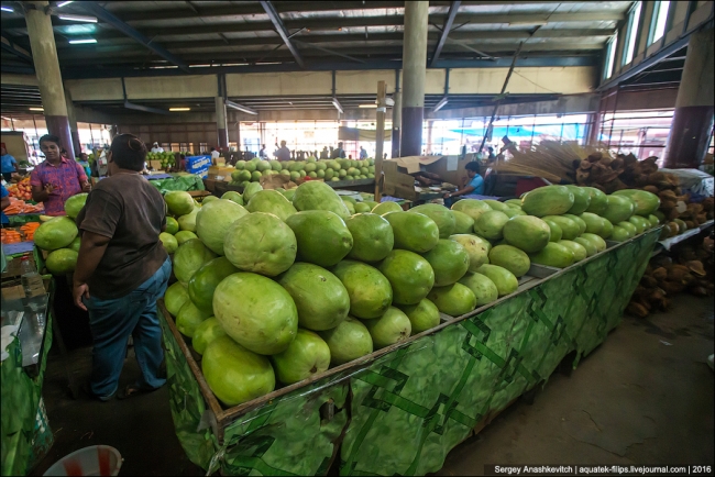Колхозный рынок на Фиджи