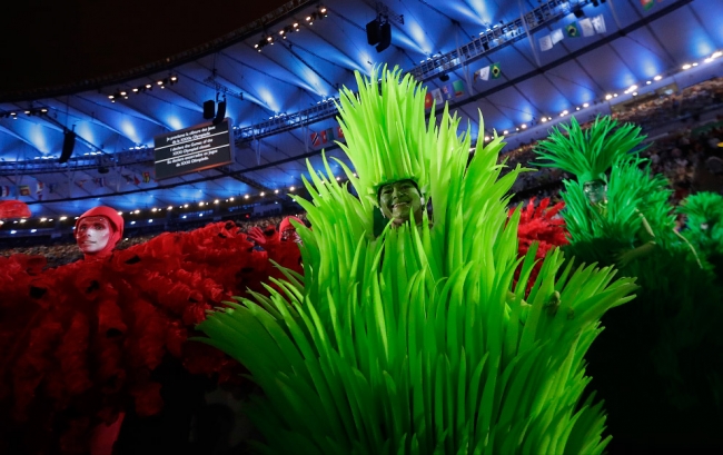 Церемония закрытия Олимпиады в Рио