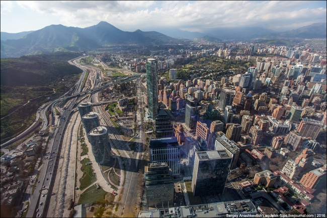 Sky Costanera – самое высокое здание в Латинской Америке