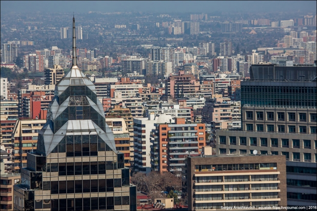 Sky Costanera – самое высокое здание в Латинской Америке
