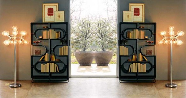 Необычные книжные шкафы