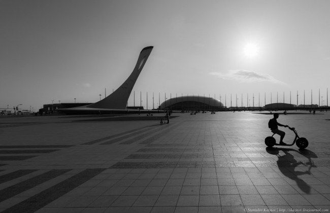 Прогулка по олимпийскому парку в Сочи