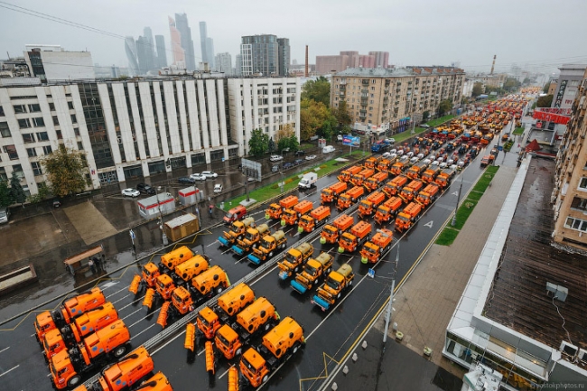 Московский парад городской техники