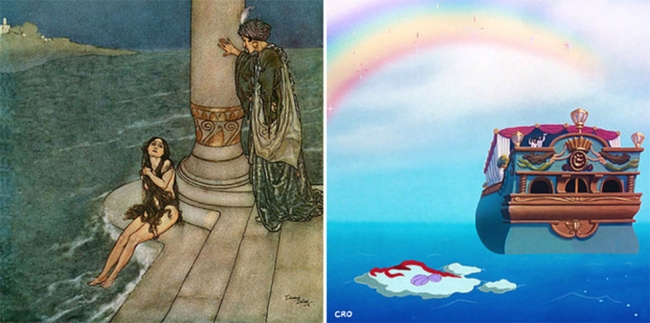 12 диснеевских сказок, в основу которых легли совсем не детские истории
