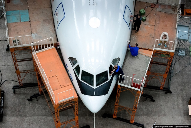 Производство самолётов Ил-96-300 и Ан-148