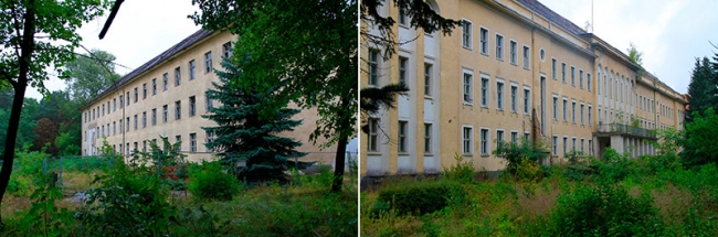 Запретный город: бывшая советская воинская часть в немецком городке Вюнсдорф.