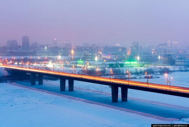 Зимний Новосибирск 2017