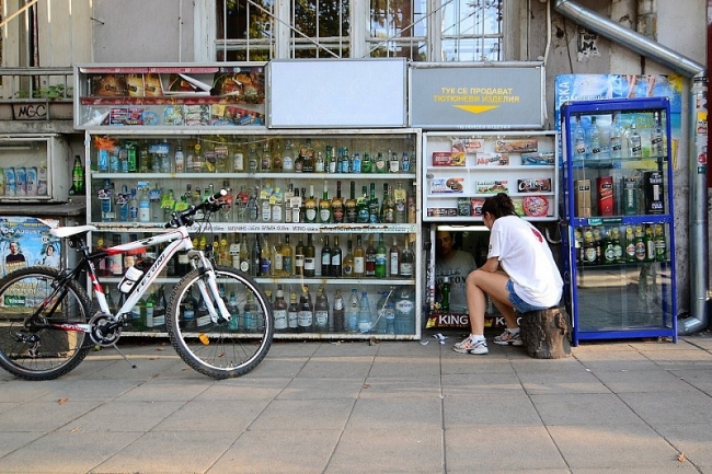 Подвальные магазины «Клека» в Софии