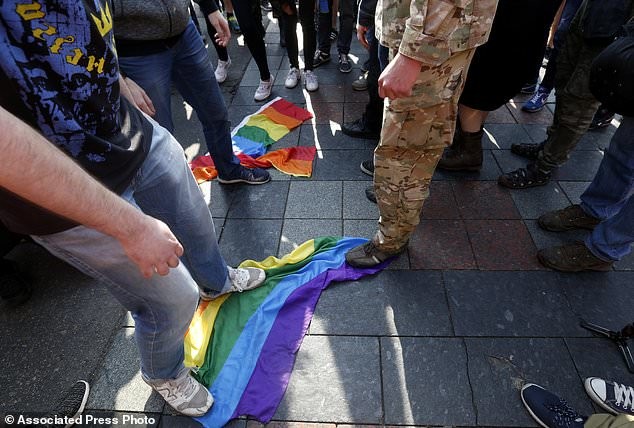 В центре Киева прошел гей-парад