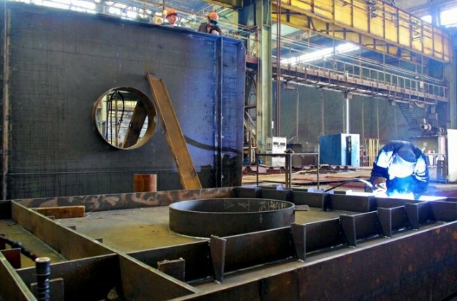 Строительство металлоконструкций для Керченского моста на СЗ 