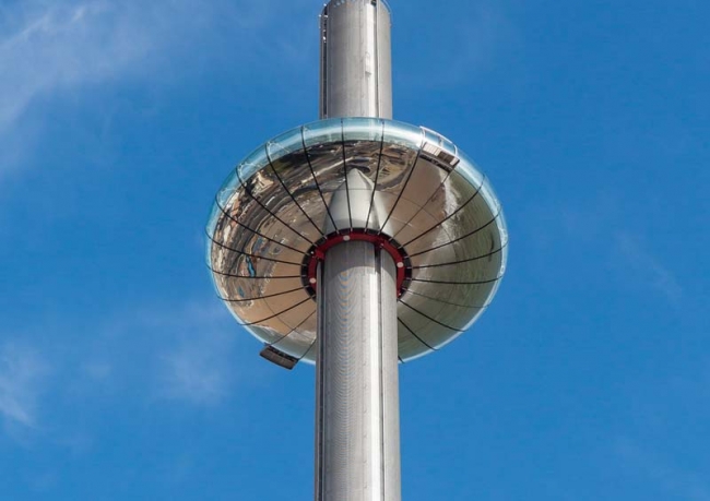 Смотровая Башня i360 в Англии – ТОНКАЯ И ВЫСОКАЯ