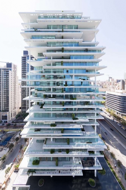СЛОЕНОЕ ЗДАНИЕ Beirut Terraces – слоеное и ассиметричное здание в Бейруте