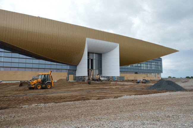 Строительство нового терминала международного аэропорта "Пермь"