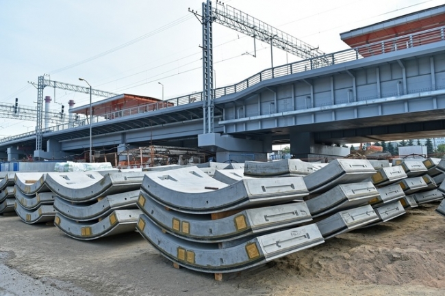 Строительство станции метро Нижегородская улица в Москве
