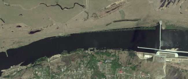Реконструкция гидроузлов Белоомут и Кузьминск - взгляд из космоса