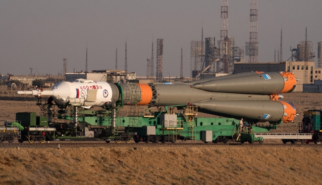 Старт российского космического корабля «Союз МС-06»